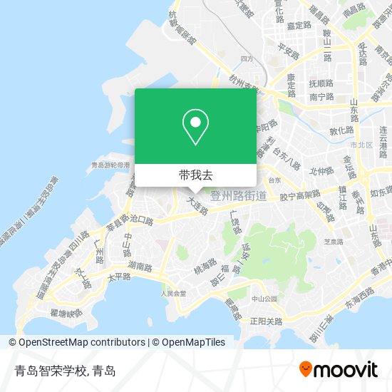 青岛智荣学校地图
