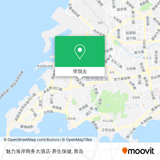 魅力海岸商务大酒店-养生保健地图