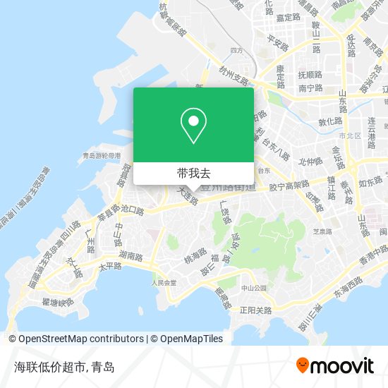 海联低价超市地图