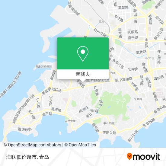 海联低价超市地图