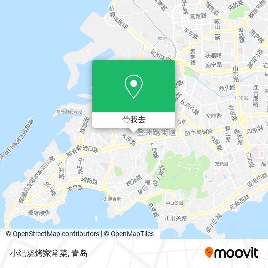 小纪烧烤家常菜地图