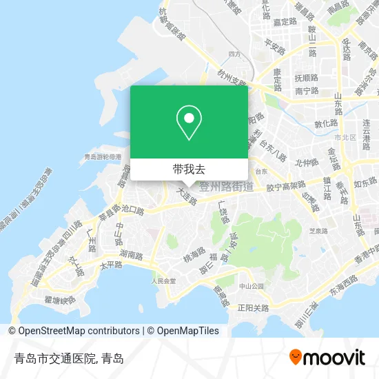 青岛市交通医院地图