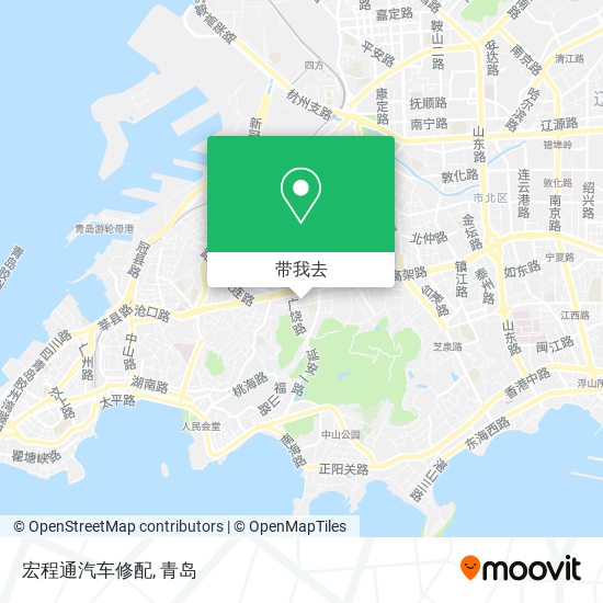 宏程通汽车修配地图
