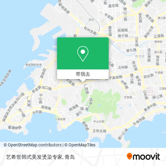 艺希世韩式美发烫染专家地图