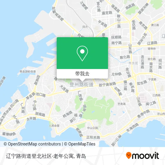 辽宁路街道登北社区-老年公寓地图