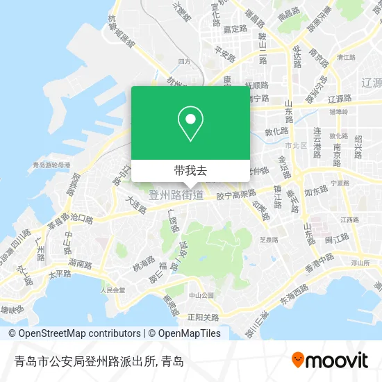 青岛市公安局登州路派出所地图