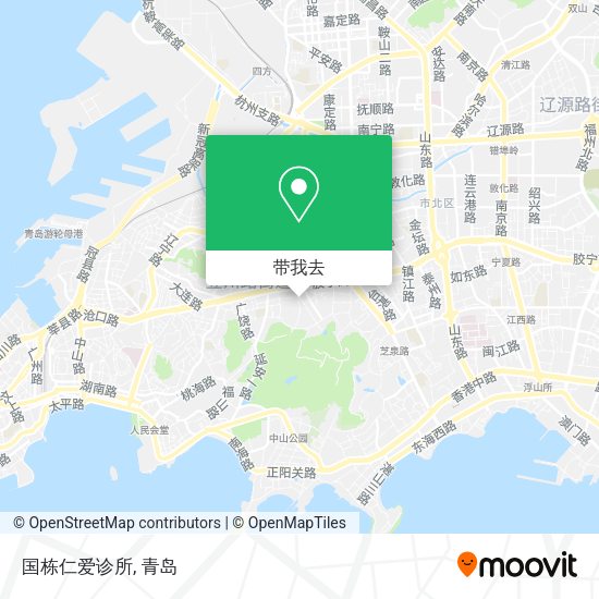 国栋仁爱诊所地图