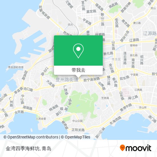 金湾四季海鲜坊地图