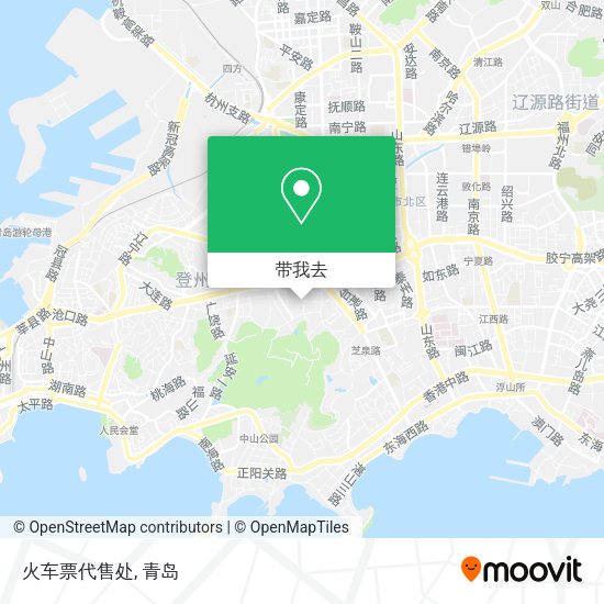 火车票代售处地图