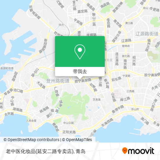 老中医化妆品(延安二路专卖店)地图