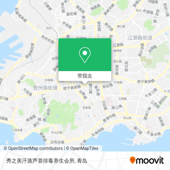 秀之美汗蒸芦荟排毒养生会所地图