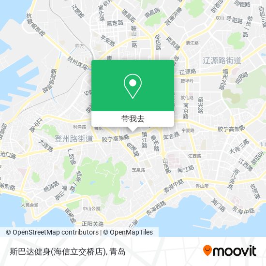 斯巴达健身(海信立交桥店)地图