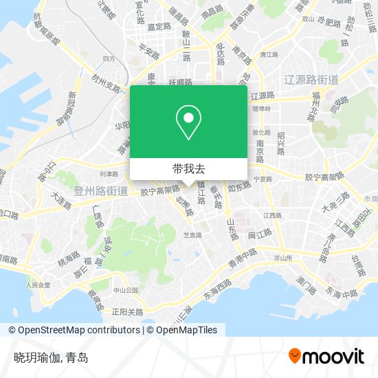 晓玥瑜伽地图
