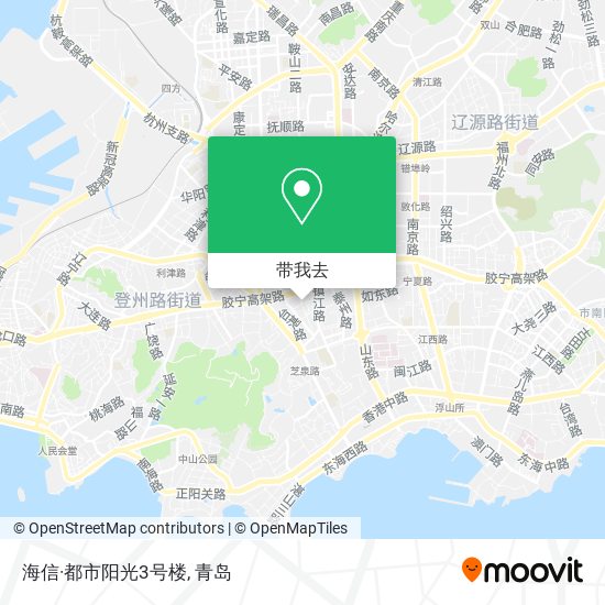 海信·都市阳光3号楼地图