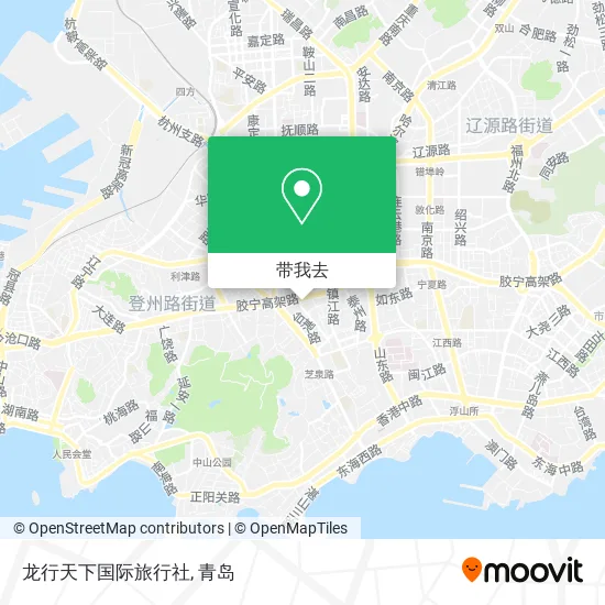 龙行天下国际旅行社地图