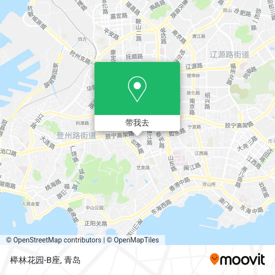 榉林花园-B座地图