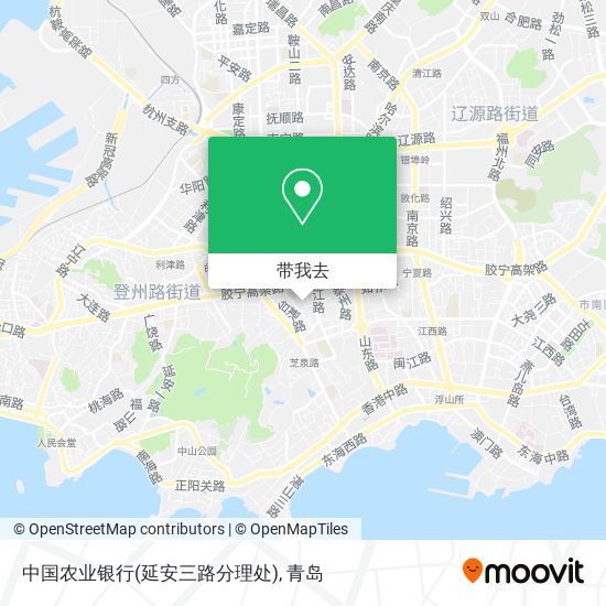 中国农业银行(延安三路分理处)地图