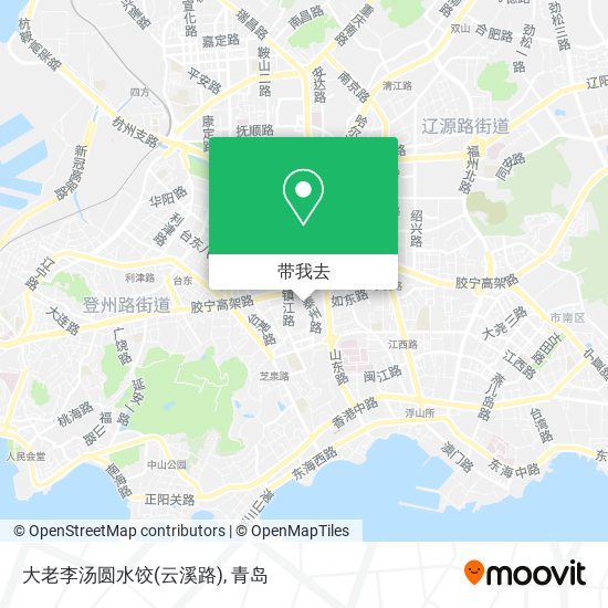 大老李汤圆水饺(云溪路)地图