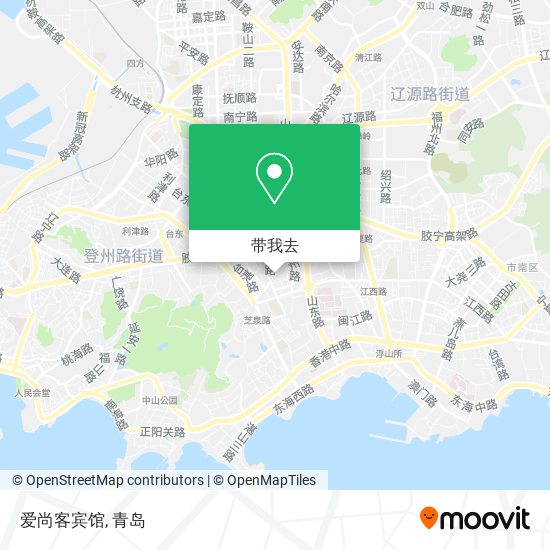 爱尚客宾馆地图