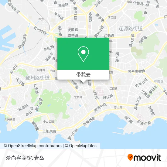 爱尚客宾馆地图