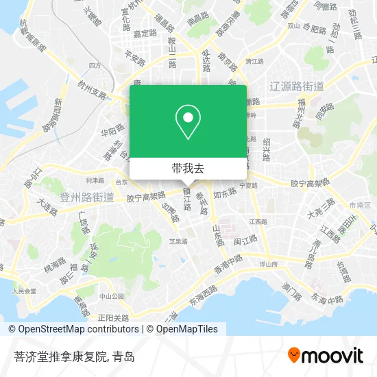 菩济堂推拿康复院地图