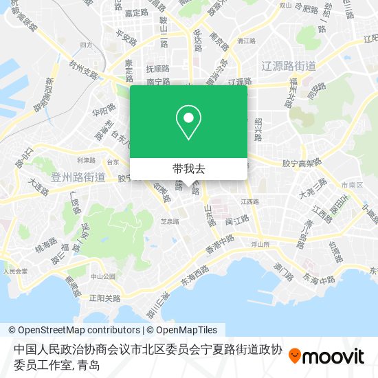 中国人民政治协商会议市北区委员会宁夏路街道政协委员工作室地图