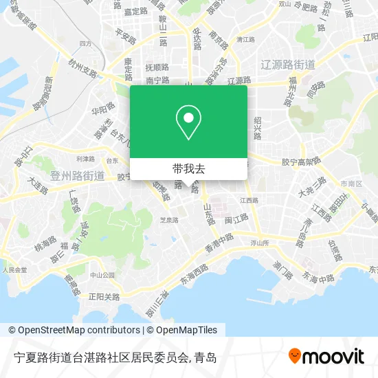 宁夏路街道台湛路社区居民委员会地图