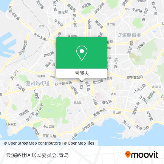 云溪路社区居民委员会地图