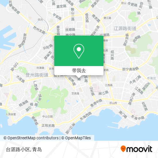 台湛路小区地图