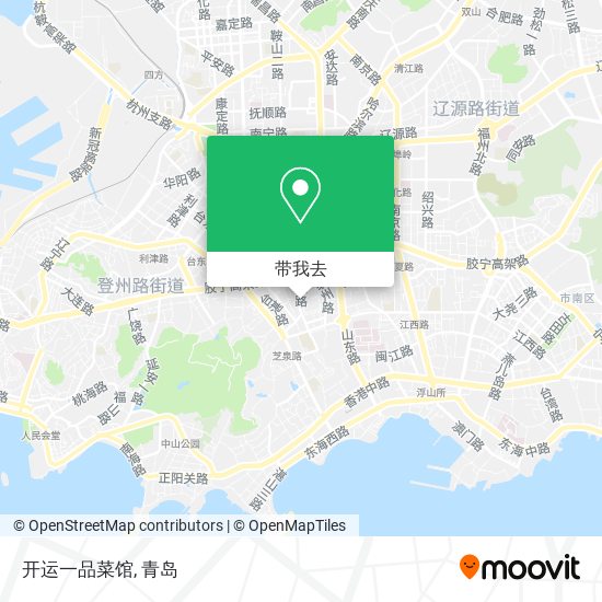 开运一品菜馆地图