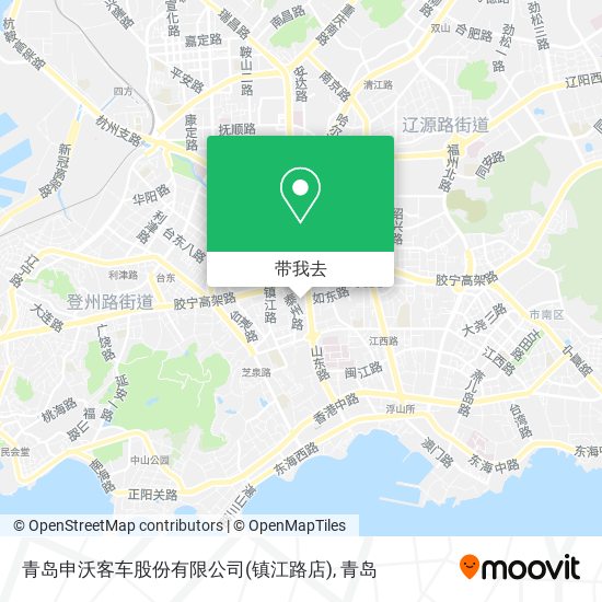 青岛申沃客车股份有限公司(镇江路店)地图
