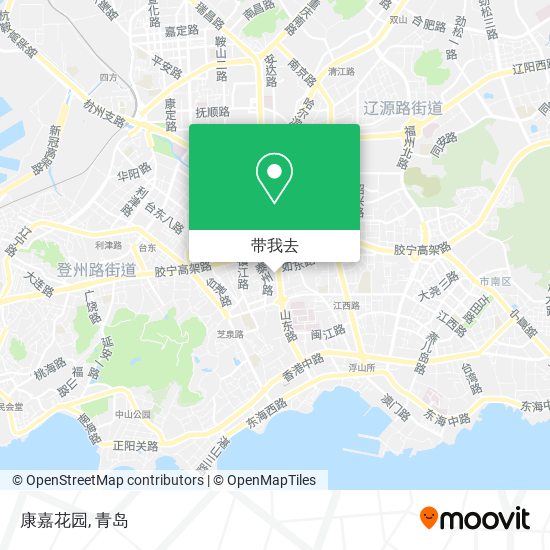 康嘉花园地图