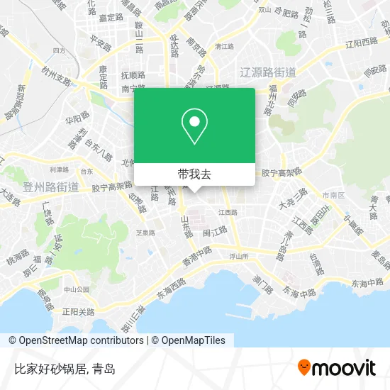 比家好砂锅居地图