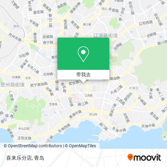喜来乐分店地图