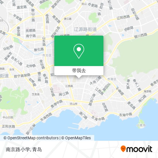 南京路小学地图