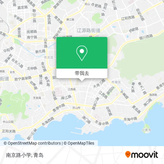 南京路小学地图