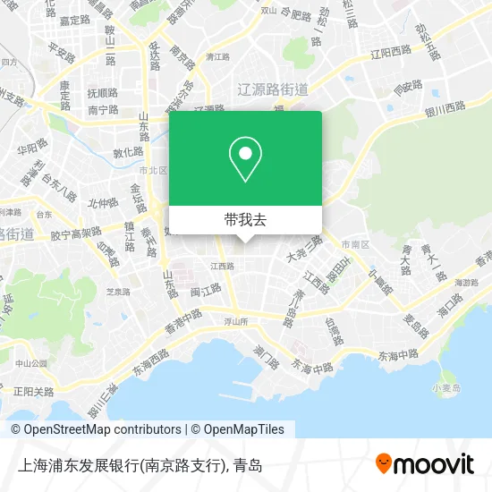 上海浦东发展银行(南京路支行)地图