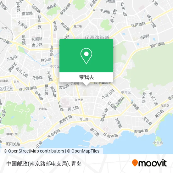 中国邮政(南京路邮电支局)地图