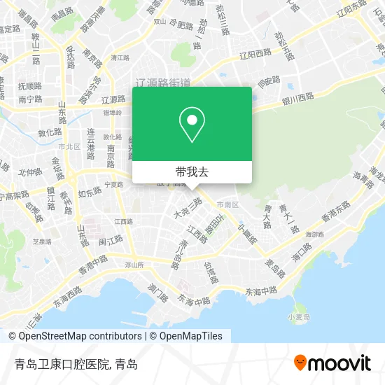 青岛卫康口腔医院地图