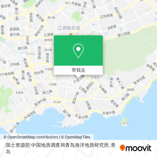 国土资源部·中国地质调查局青岛海洋地质研究所地图
