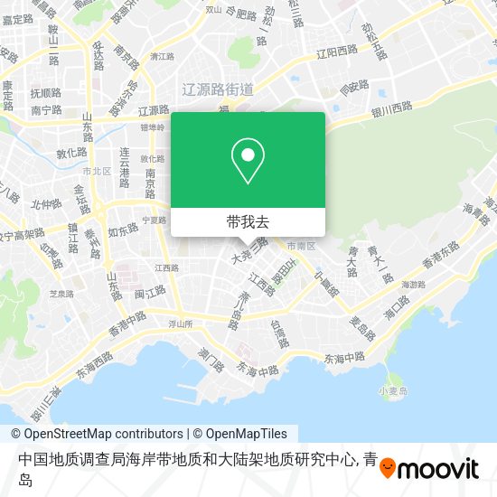 中国地质调查局海岸带地质和大陆架地质研究中心地图