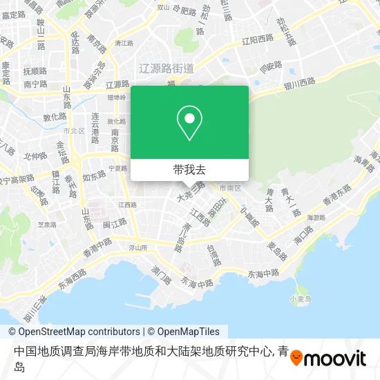 中国地质调查局海岸带地质和大陆架地质研究中心地图