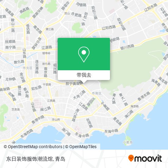 东日装饰服饰潮流馆地图