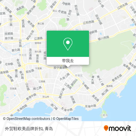 外贸鞋欧美品牌折扣地图