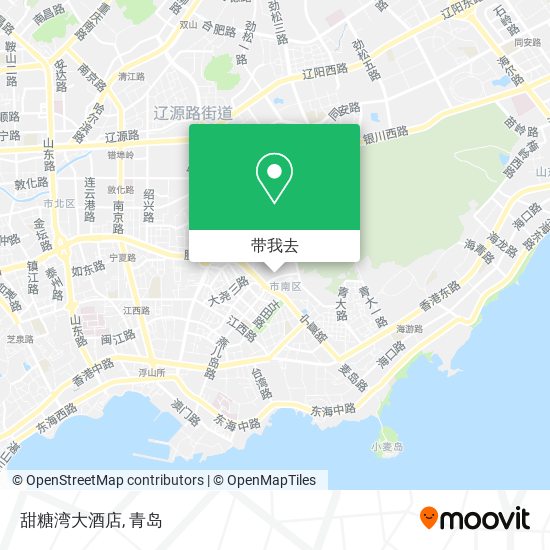 甜糖湾大酒店地图