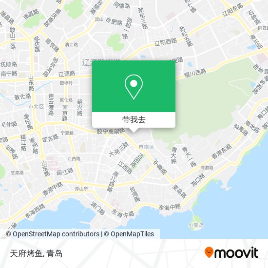 天府烤鱼地图