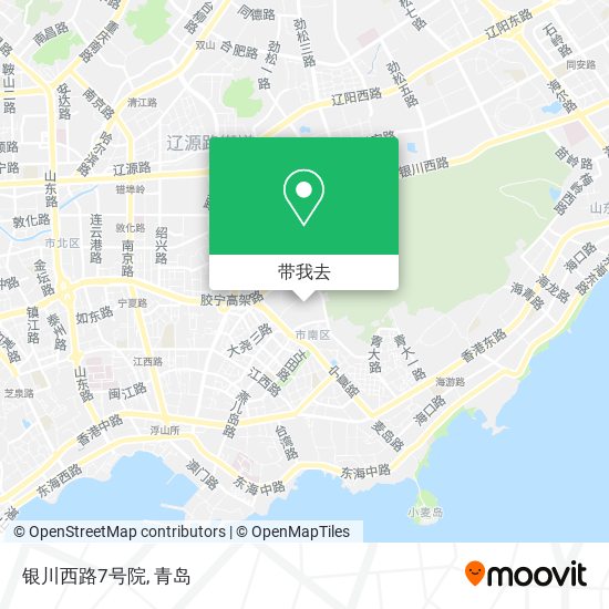 银川西路7号院地图