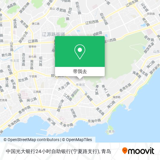 中国光大银行24小时自助银行(宁夏路支行)地图