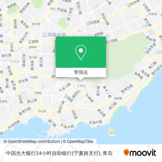 中国光大银行24小时自助银行(宁夏路支行)地图