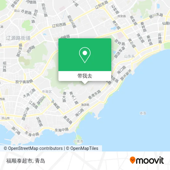 福顺泰超市地图